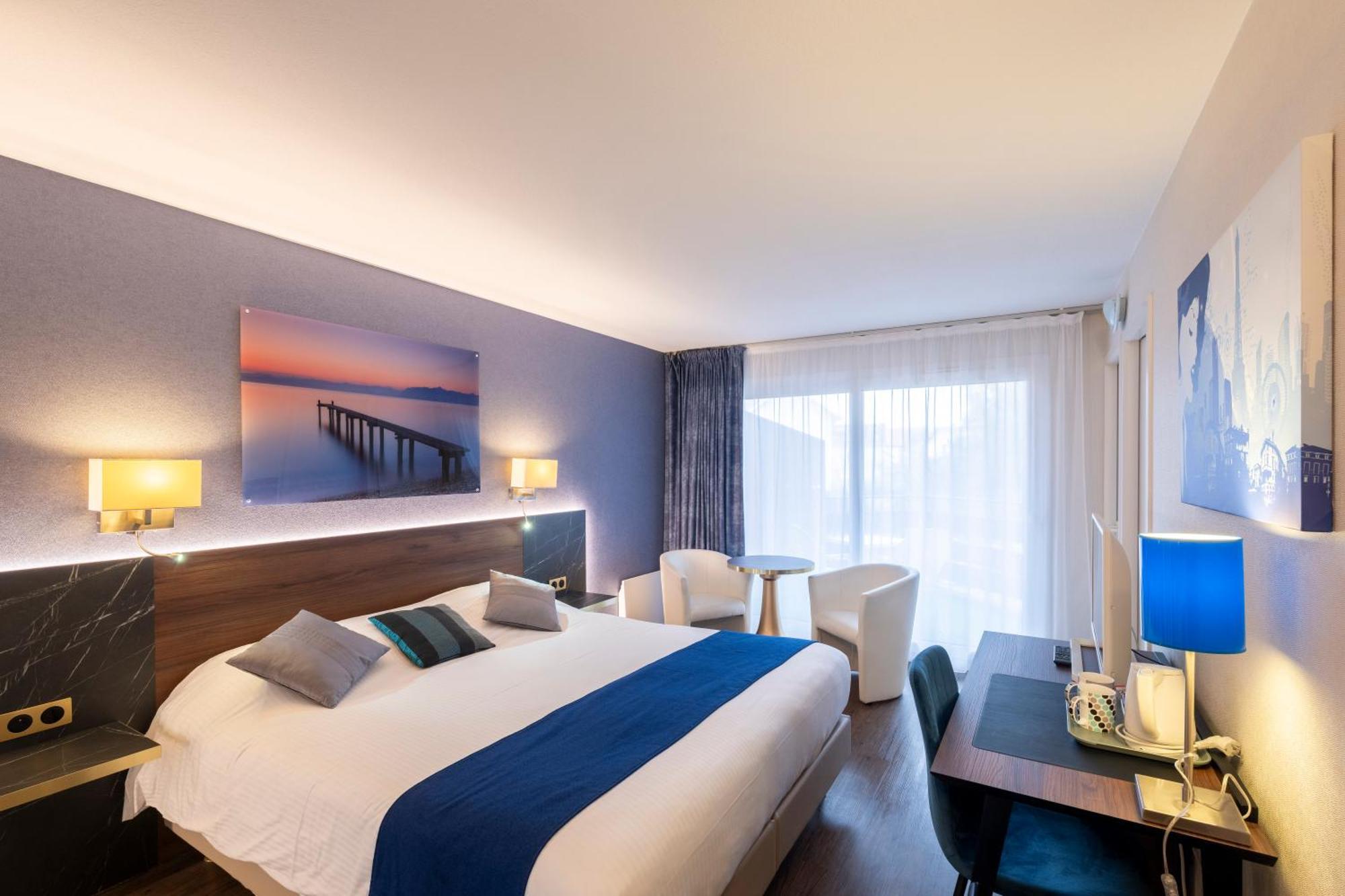 Logis Hotel Arc En Ciel トノン・レ・バン エクステリア 写真
